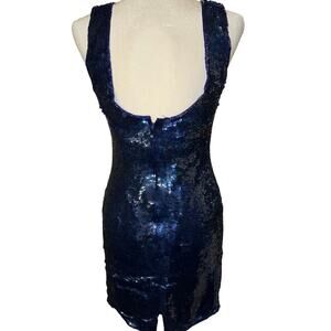 vintage dress sequin all over 1980s 100% Silk